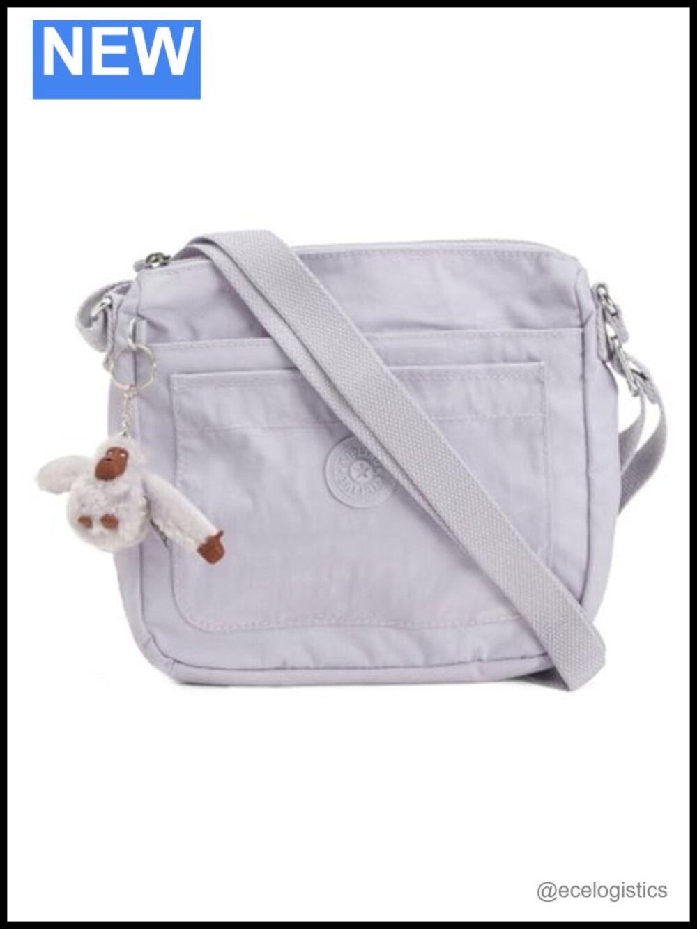Kipling Women's Sebastian Crossbody, Durable Nylon Messenger Shoulder Bag